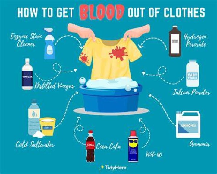How do you wash diarrhea out of clothes?