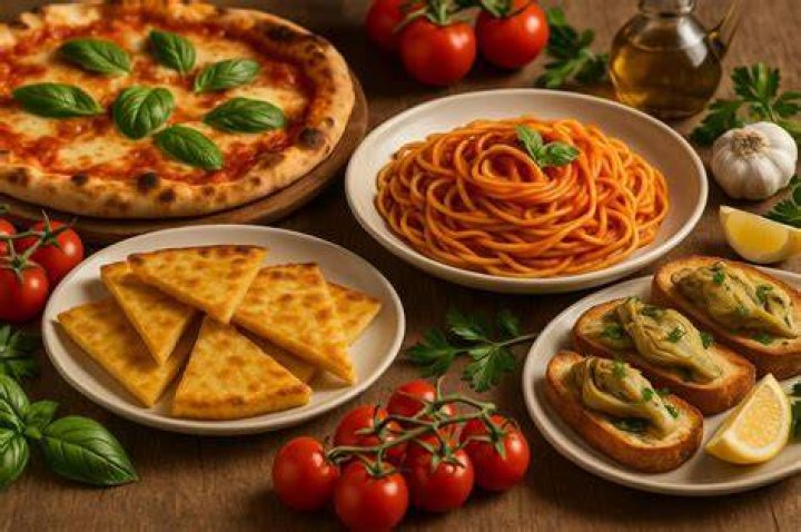 What are 3 popular foods in Italy?
