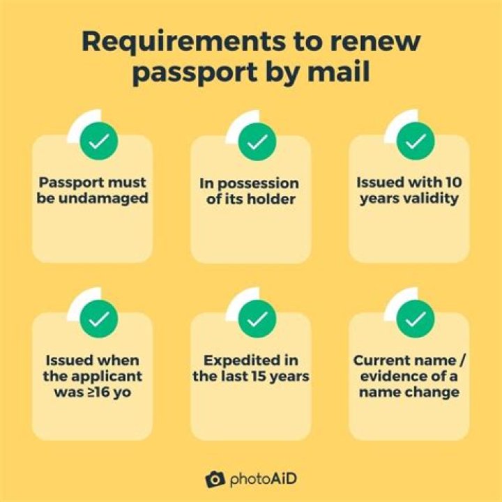 What documents do I need to renew my passport?
