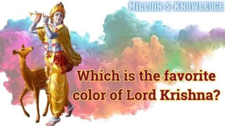 What is Krishna's Favourite colour?
