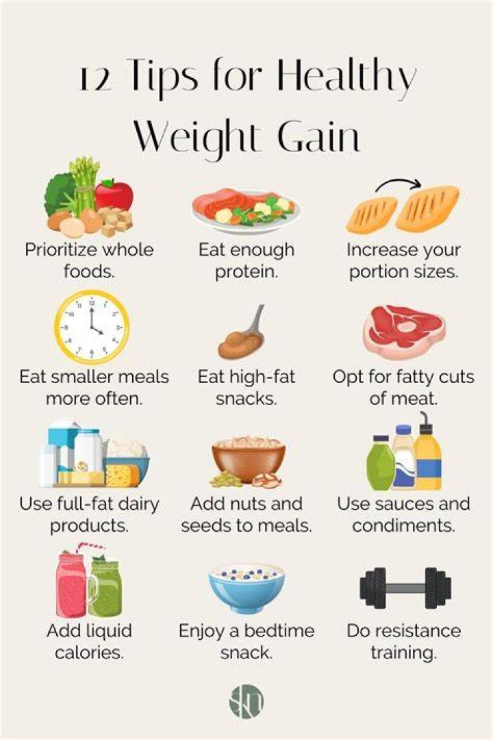 What is the fastest way for a kid to gain weight?