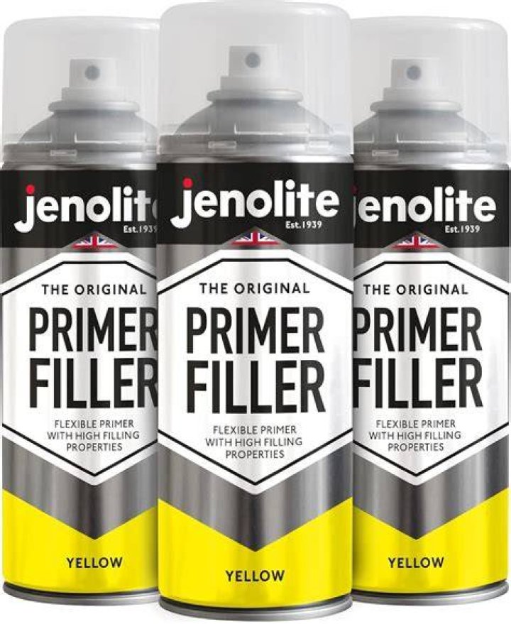 What primer fills scratches?