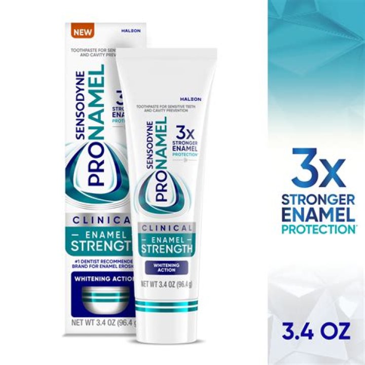 What toothpaste strengthens enamel?