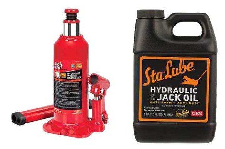 What weight is hydraulic jack oil?