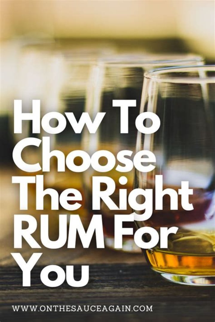 Why is rum good for you?