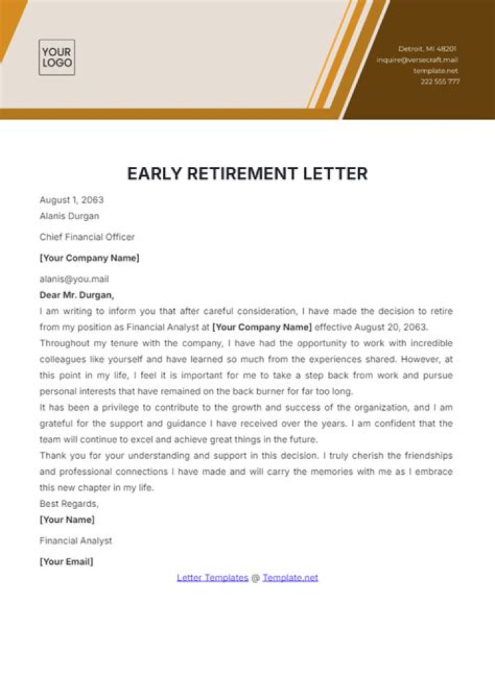Why would a company offer early retirement?